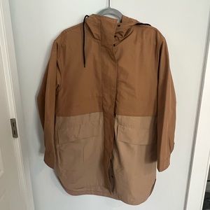 Everlane The ReNew Anorak Jacket - Small, Taupe